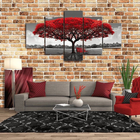 3D Wandpaneele mit Kleber Bemalbares Braune 50x100cm