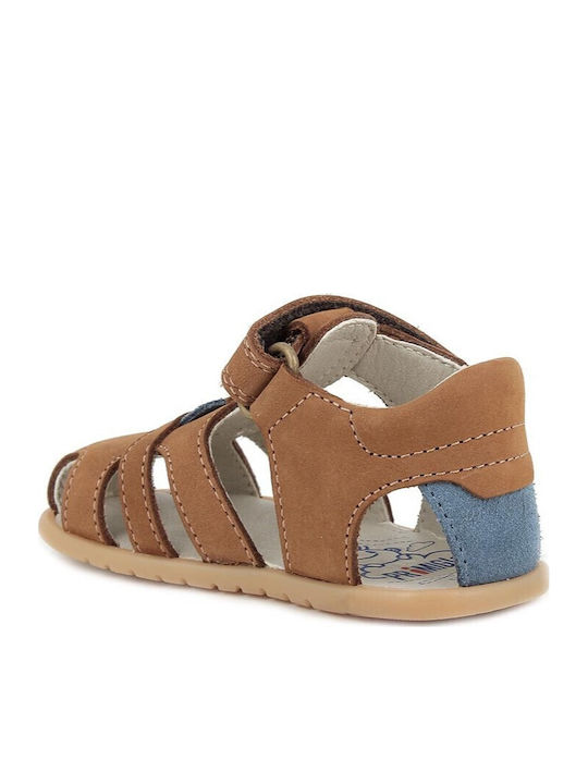 Sandale Tip Pantof Tabac Maro