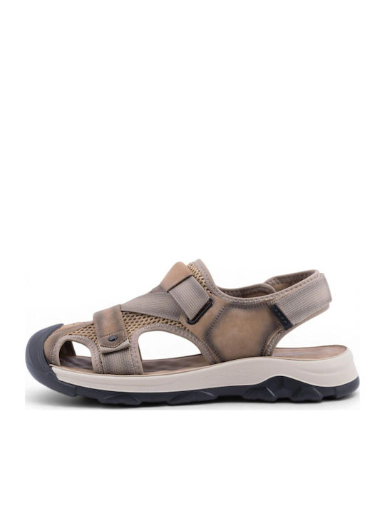 Herrensandalen in Brauner Farbe