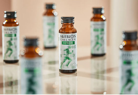 Colagen Marin Hidrolizat 10.000 Mg Articulații Mușchi Oase Artron Gold Collagen Extreme 10 Fiole X 50 Ml