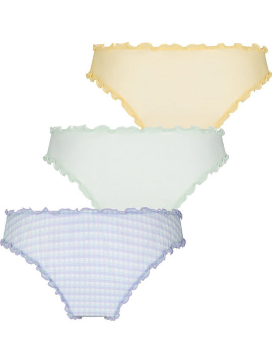 Damen-Brasilien 3er Pack Gelbe