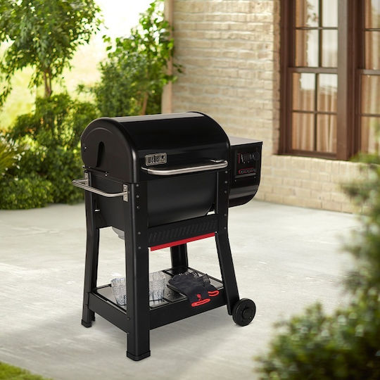 Bottom Shelf Grill Wood Pellet Smoque 500 Weber