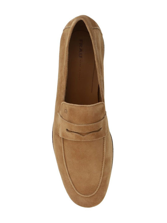 Suede Ανδρικά Loafers σε Ταμπά Χρώμα
