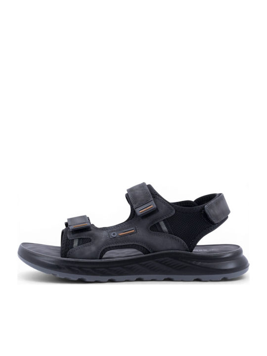 Herrensandalen in Schwarz Farbe