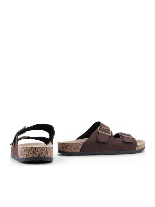 Herrensandalen in Braune Farbe