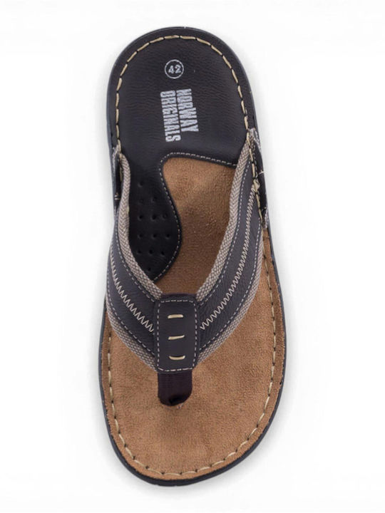 Herrensandalen in Brauner Farbe