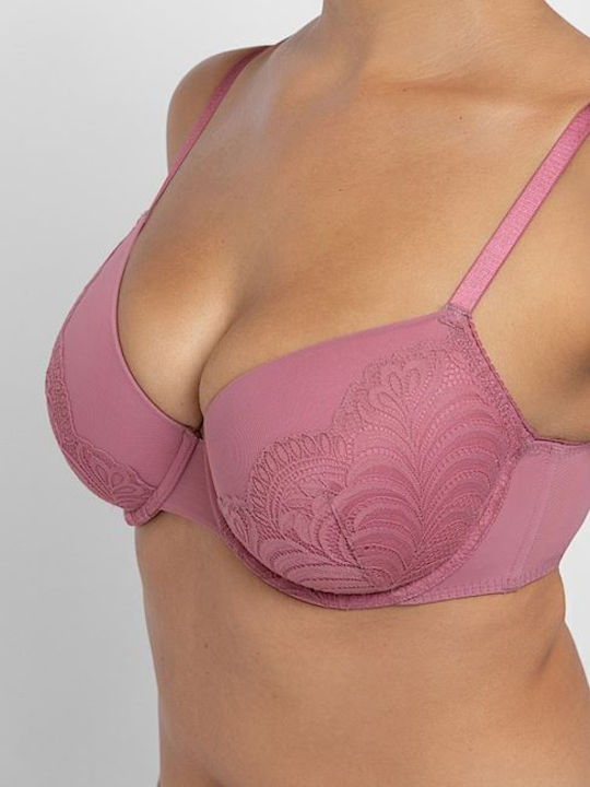 Pink/Purple Bra with Light Padding & Underwire 2Pack