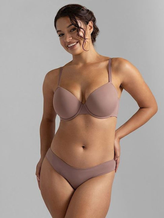 Pink/Purple Bra with Light Padding & Underwire 2Pack