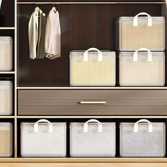 Alista Home Coș De Depozitare Transparent 35lt