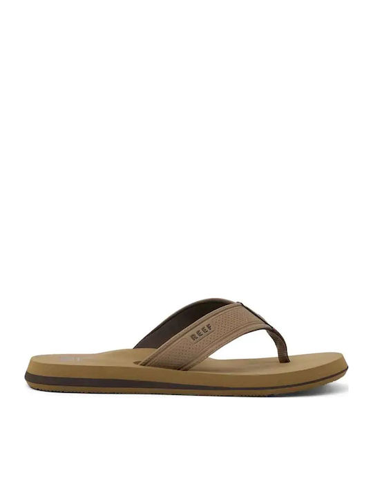 Ανδρικά Flip Flops Ανατομικά Καφέ
