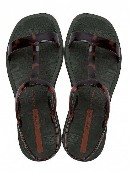 Glow Trendy Flip Flops in Sandal Style in Black Colour