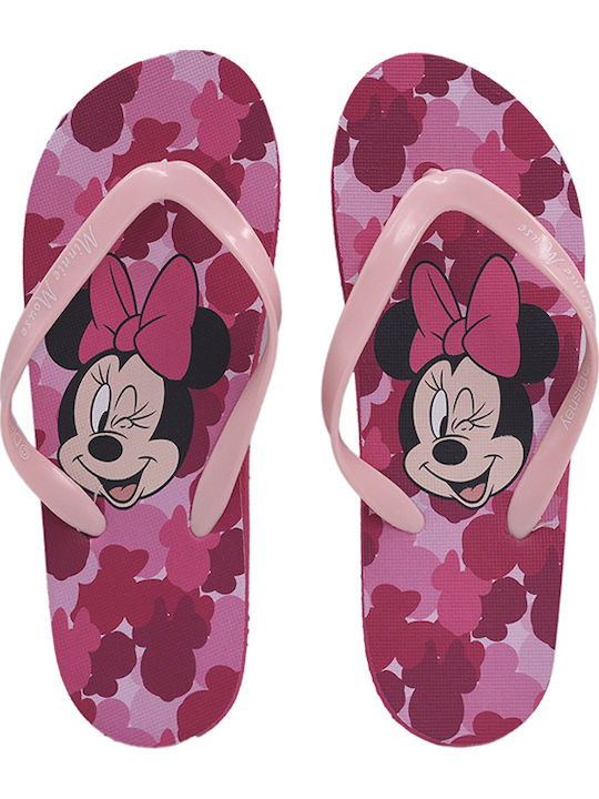 Παιδικές Σαγιονάρες Minnie Ροζ