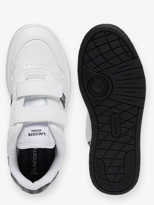 T-clip Παιδικά Sneakers με Σκρατς Λευκά
