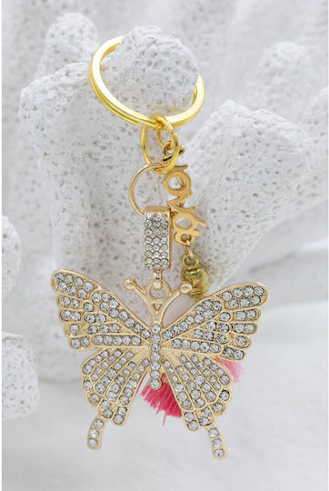 Kymi Christening Charm Keychain White 2 Pieces MN351