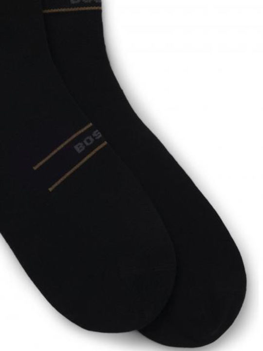 Boss Ανδρικές Κάλτσες Black 2Pack