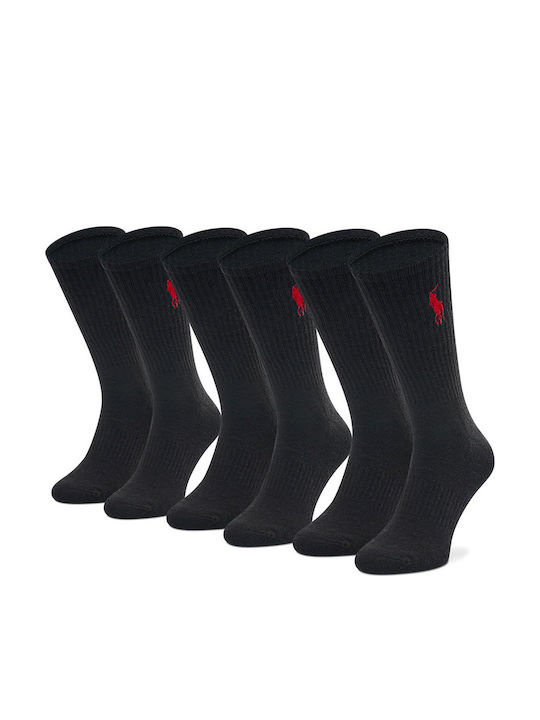 Ralph Lauren Мъжки Чорапи Black 2Pack