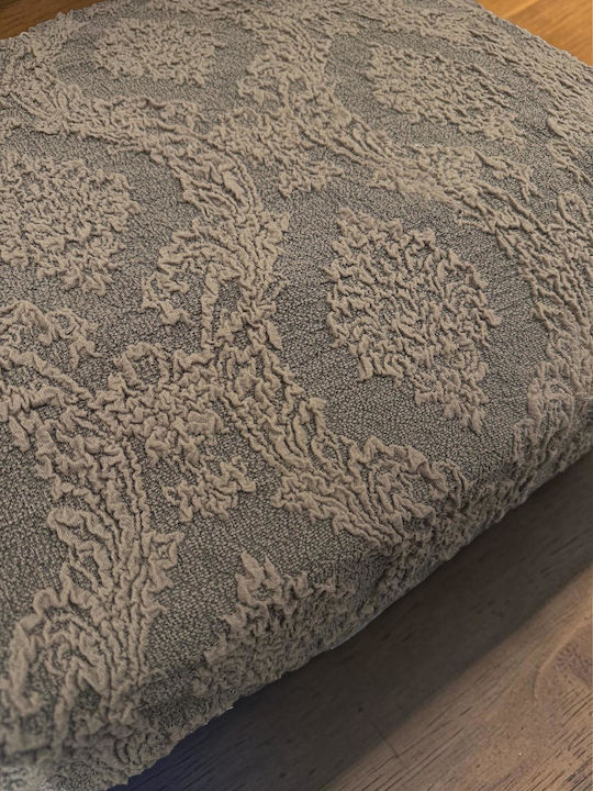 Linea Home Elastic Cover Two Seater Sofa Moka