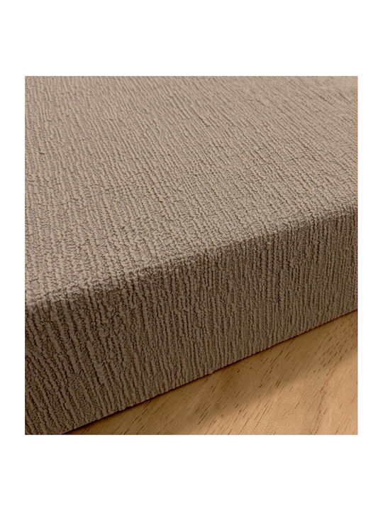Linea Home Elastic Cover Two Seater Sofa Mocha