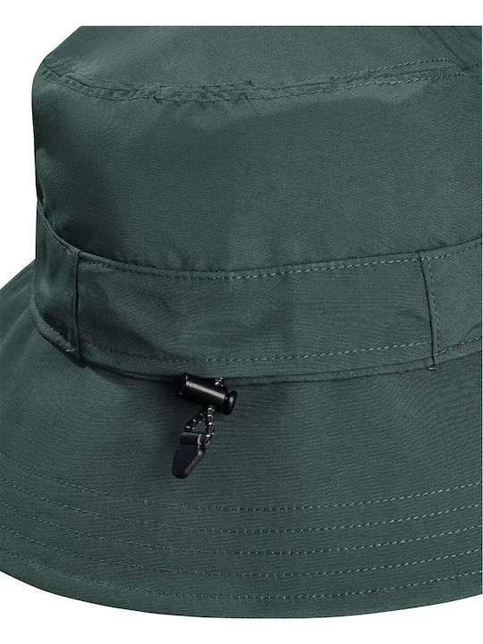 Jack Wolfskin Υφασμάτινo Ανδρικό Καπέλο Στυλ Bucket Πράσινο