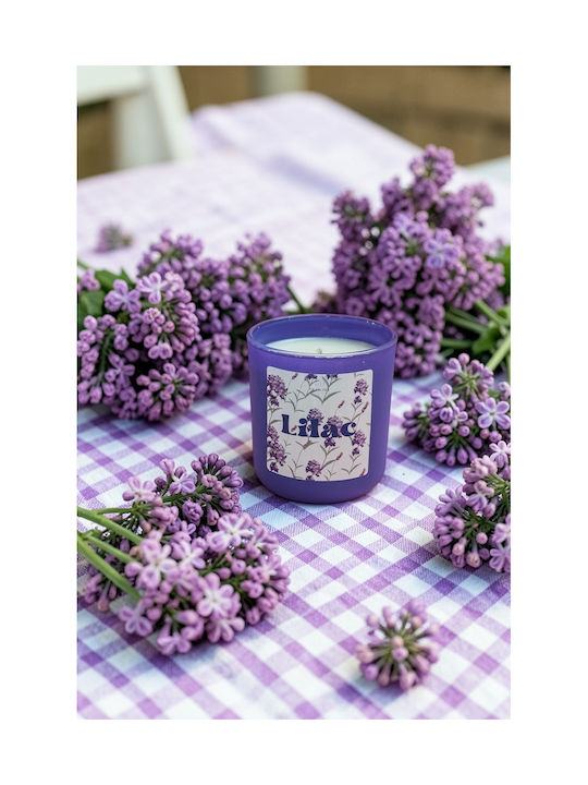 Duos Dei Aromatisches Soja-Kerze im Gefäß mit Rose Parfüm