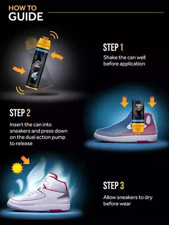 Shoe Cleanser Crep Protect Deodorant Leather Footwear Fresh Linen Cp1898-00