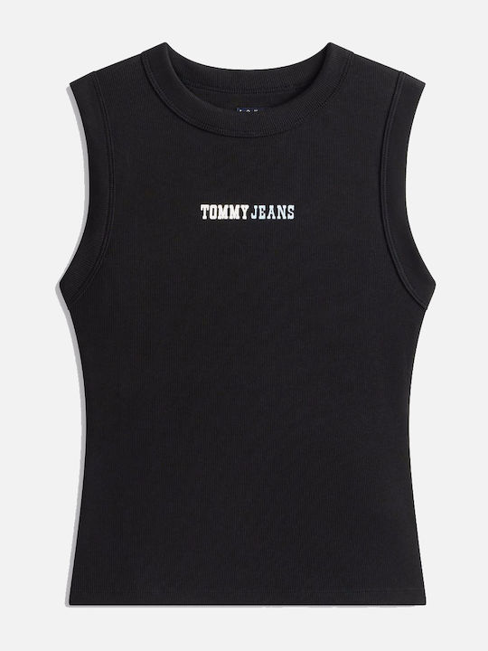 Damen Sommer Baumwolle Ärmellose Schwarze Bluse