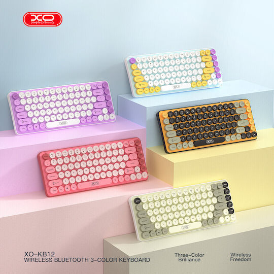 XO KB-12 Kabelloses Bluetooth Tastatur Englisch (US) Grün