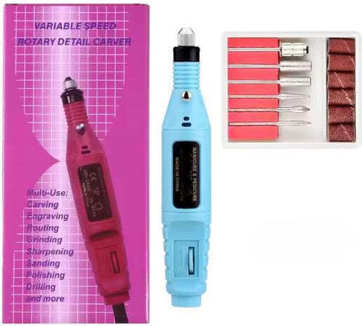 Machine Nail Drill Black
