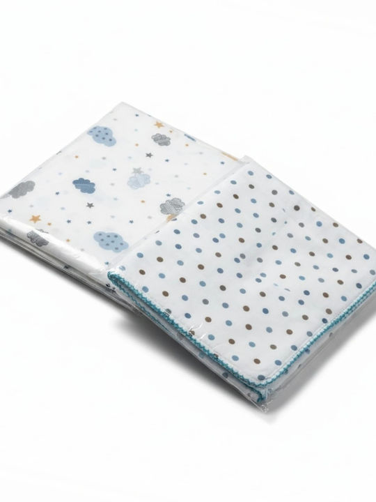 Babydom Одеяло За Пелени Екрю 80x90см Babydom Одеяло За Пелени Екрю 80x90см