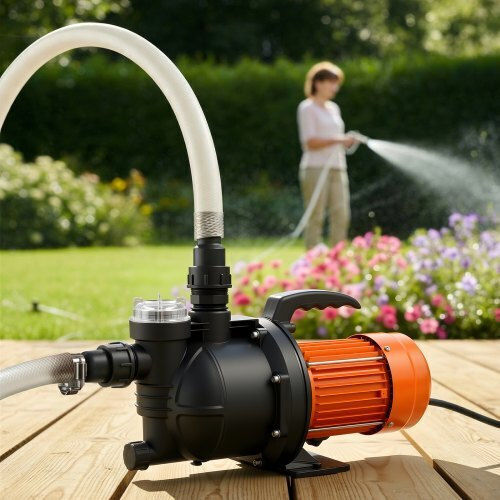 Vevor Electric Surface Pump With Automatic Suction 1300W Single-Phase