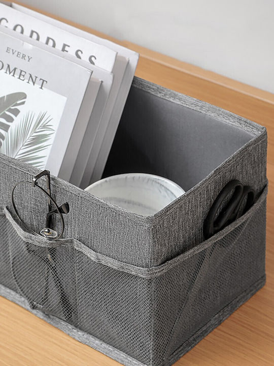Alista Home Cutie De Depozitare Din Țesătură Gri 30x15x15cm