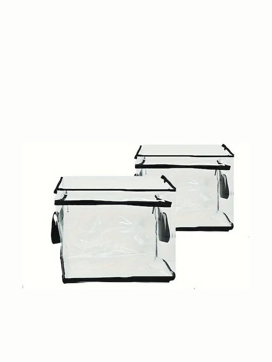 Alista Home Cutie De Depozitare Din Plastic Cu Capac Transparent 32x24x25cm