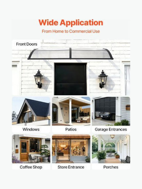 Vevor Polycarbonat Panel Decke P198.12xB96.52cm