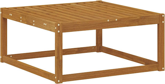 Hölzener Gartenhocker Außenbereich Natürliche 79x79x37cm