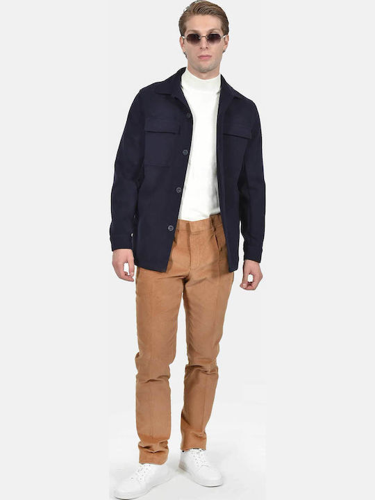 Herrenmantel Marineblau