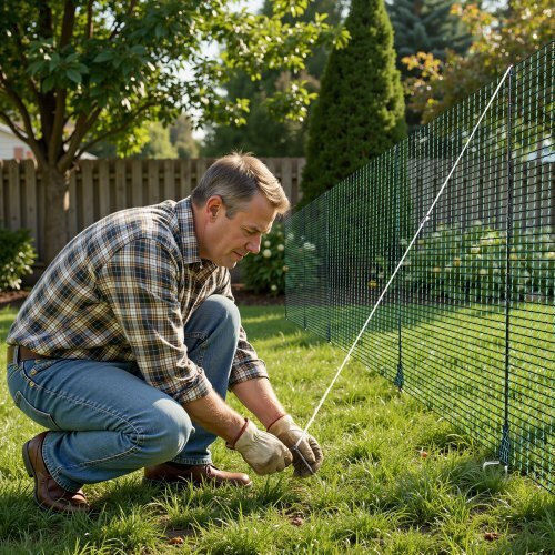 Vevor Drahtzaun Grünes 1,2x15m