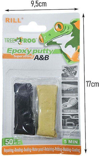 A&b Set 2 Wasserdichte Epoxy Klebstoffe 50gr