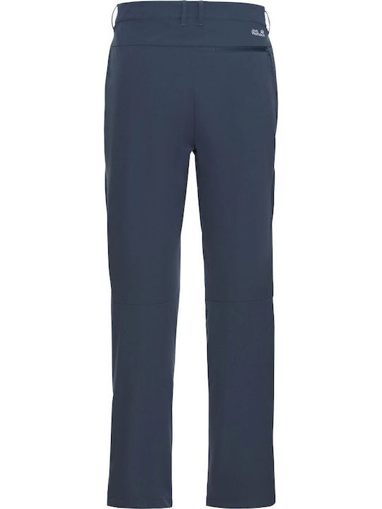 Jack Wolfskin Trail Herren Lange Bergsteigerhosen Blau