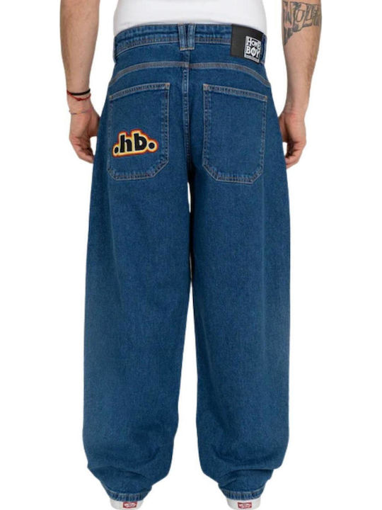 Homeboy X-tra Men's Baggy Blue Jeans Pants