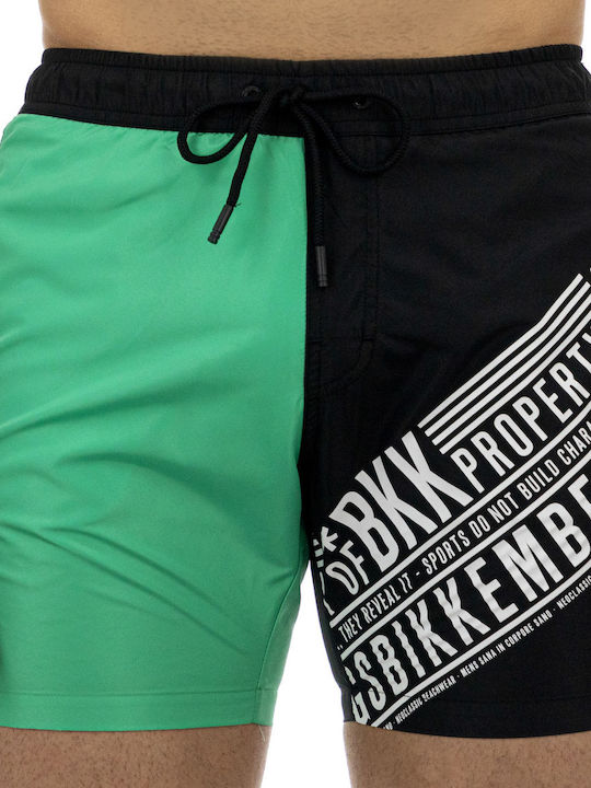 Ανδρικό Μαγιό Βερμούδα Green Black