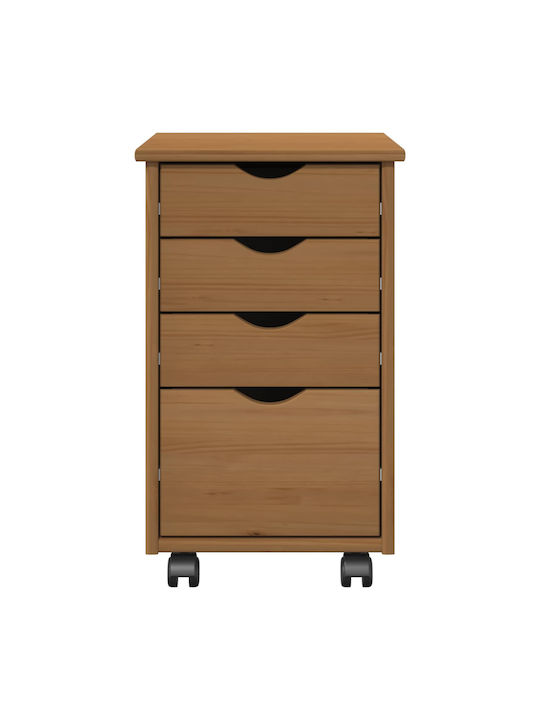 Dulap De Bucătărie De Pardoseală Culoarea Mierei 34x39x56cm