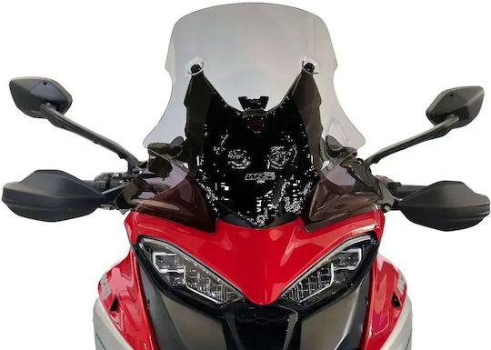 WRS Getöntes Visier Motorrad-Windschutzscheibe DU017FS