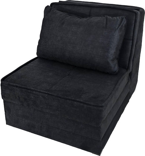 Thales Armchair Bed Gray 110x85x90cm