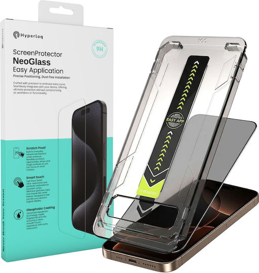 Hyperloq Tempered Glass (iPhone 17 Pro Max / iPhone 16 Pro Max)