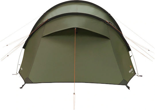 Easy Camp Σκηνή Camping Τούνελ Πράσινη 4 Εποχών για 3 Άτομα 385x180εκ.