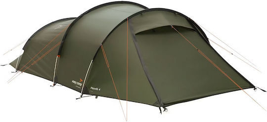 Easy Camp Σκηνή Camping Τούνελ Ορειβασίας Πράσινη με Διπλό Πανί 3 Εποχών για 4 Άτομα Αδιάβροχη 3000mm 405x235x120εκ.