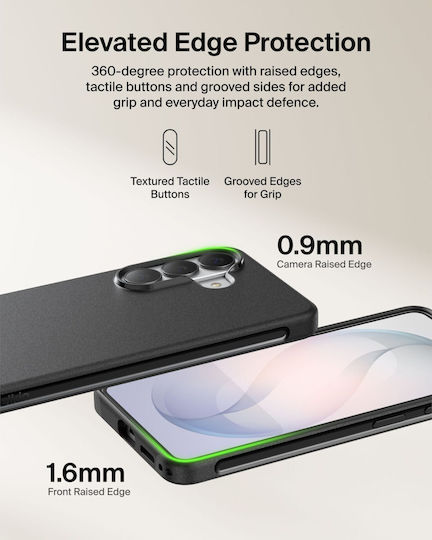 Belkin Sheerforce Umschlag Rückseite Schwarz Galaxy S26