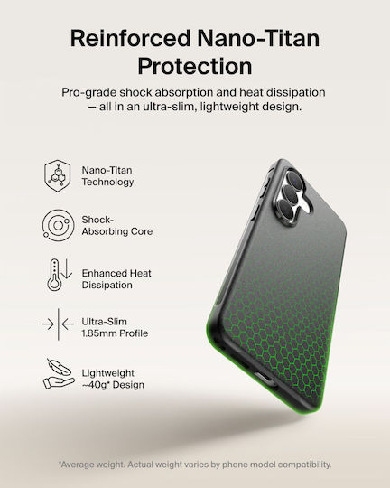 Belkin Sheerforce Umschlag Rückseite Schwarz Galaxy S26