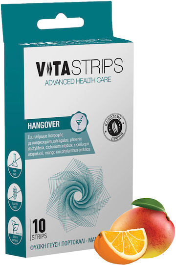 Vitastrips Hangover Besonderes Nahrungsergänzungsmittel 10 Stück