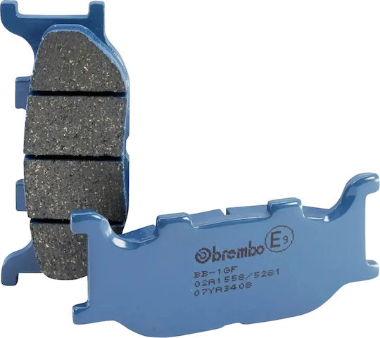 Brembo Τακάκια Δρόμου Carbon Ceramic-8 40,7x94x10mm Yamaha Fz6 Mt-03 Sr Xj Xj6 Xv Xvs Yp 125-1100 1995-2012